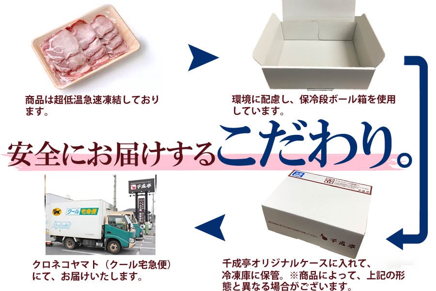 安全にお届けするこだわり